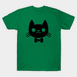 Kitty Bow Tie T-Shirt